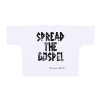 THE 99 Oversized One-Piece Boxy T-Shirt- White