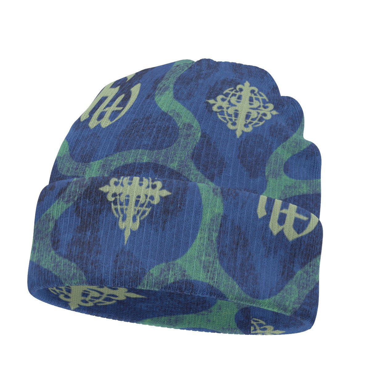 Ocean Blue FW Skull Cap