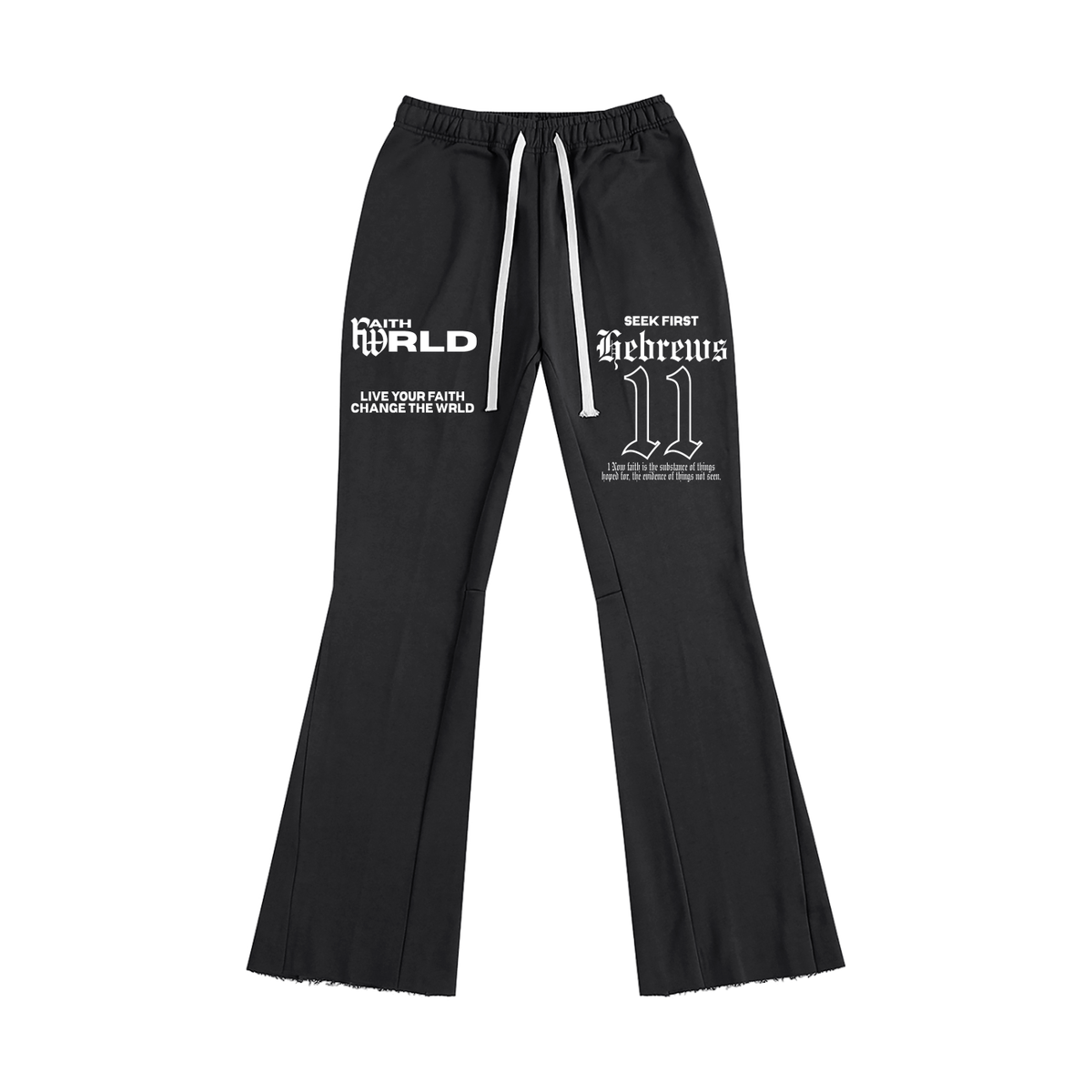 Hebrews11:1 Flared Sweatpants