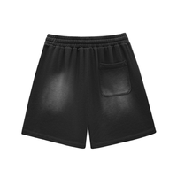 STG Sun Fade Raw Edge Cotton Shorts