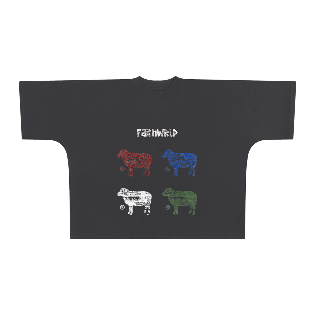 THE 99 Oversized One-Piece Boxy T-Shirt