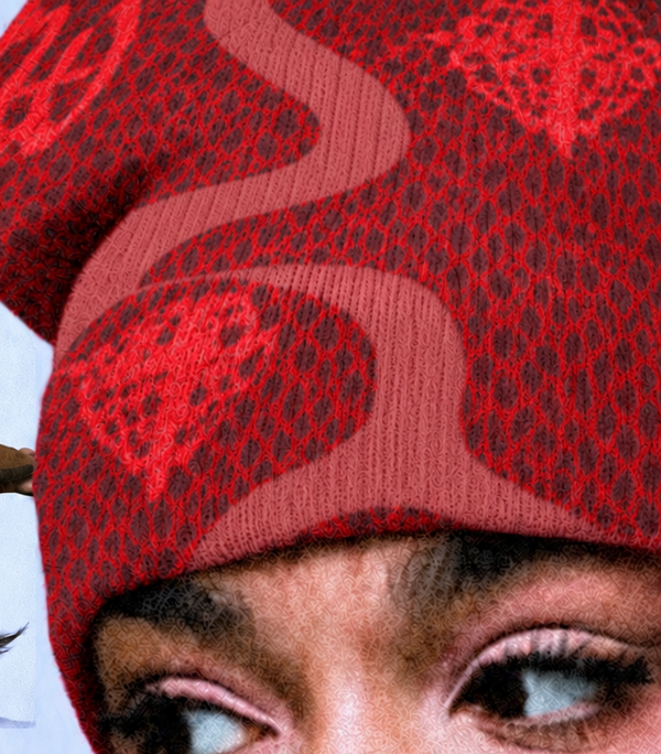 Fire Red FW Skull Cap